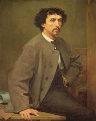 Retrato de Charles Garnier, um amigo do artista, 1868